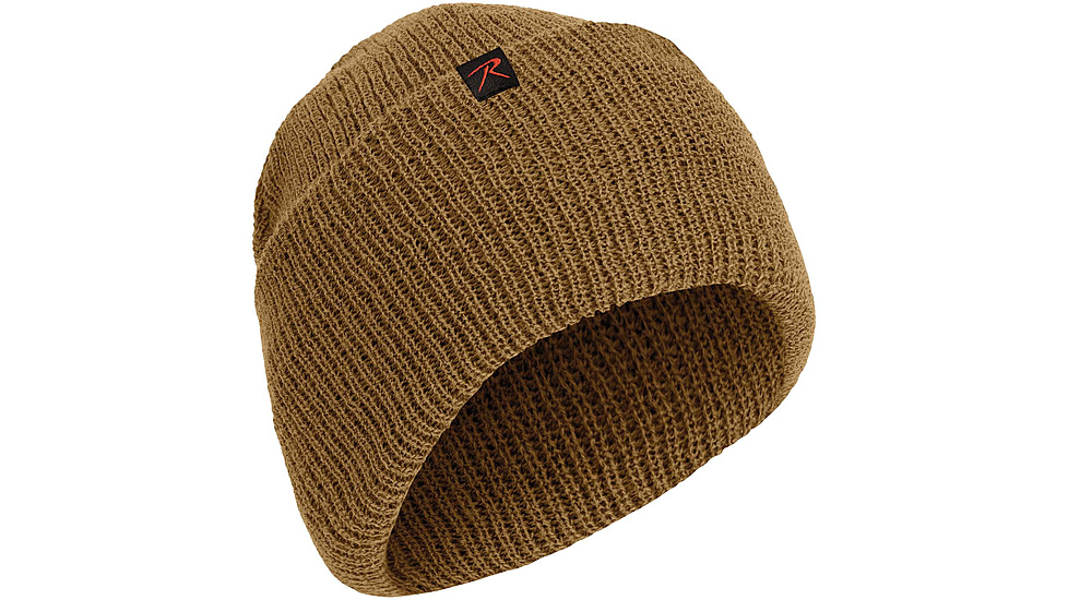 Rothco Wool Watch Cap - Mens, One Size, Coyote Brown, 58380-CoyoteBrown