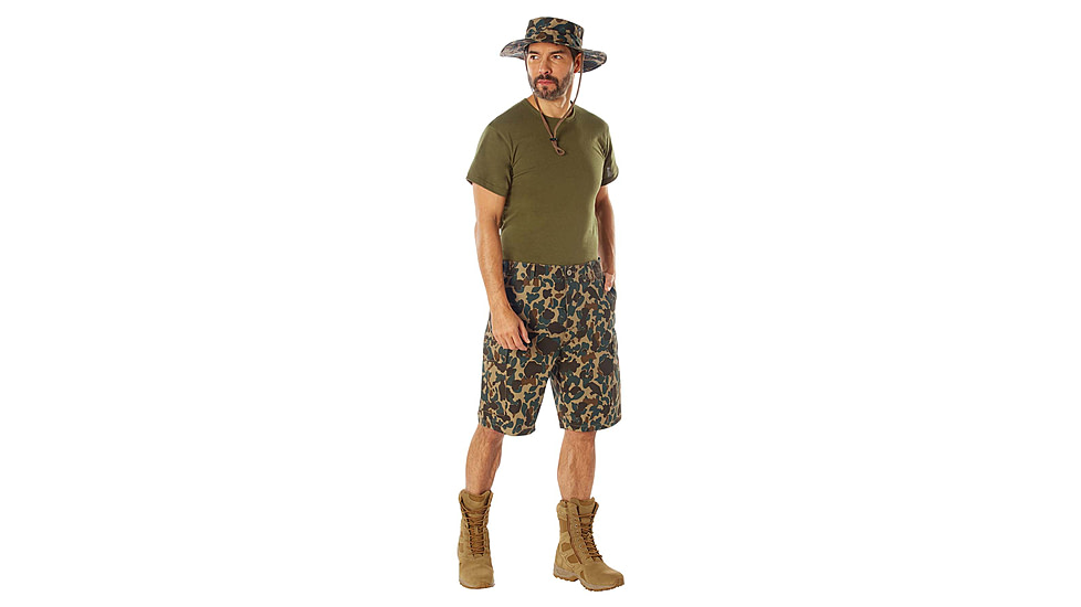 Rothco X Bear Archery Fred Bear Camo BDU Cargo Shorts, XL, 19025-XL