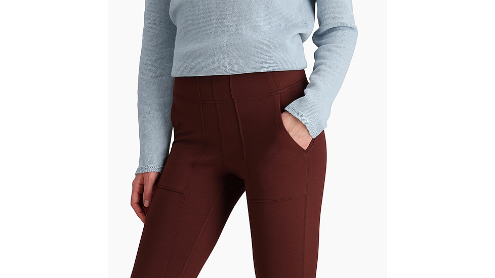 Royal Robbins Backcountry Pro Winter Legging - Womens, Dark Mahogany, Small, Y314005160S