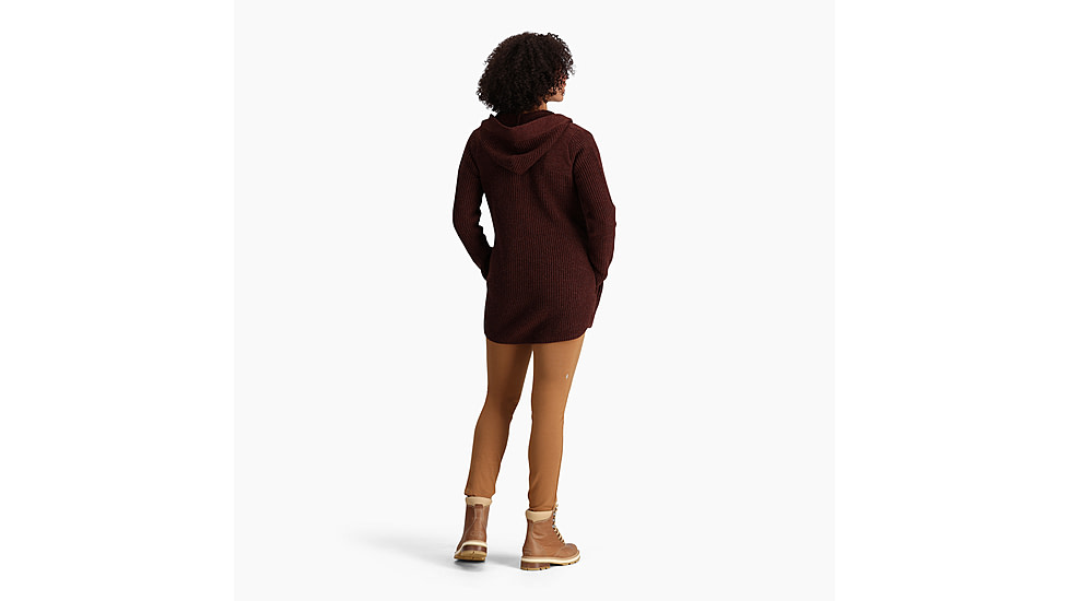 Royal Robbins Baylands Cardigan - Womens, Dark Mahogany, Large, Y617023160L