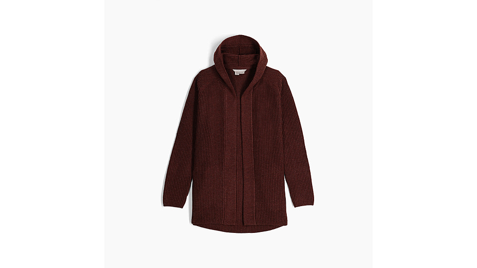 Royal Robbins Baylands Cardigan - Womens, Dark Mahogany, Large, Y617023160L