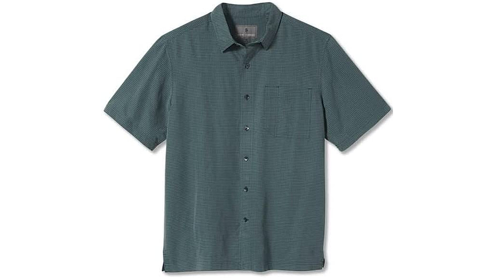 Royal Robbins Desert Pucker Dry Short Sleeve - Mens, Sea Pine, S, Y71200-Sea Pine-S