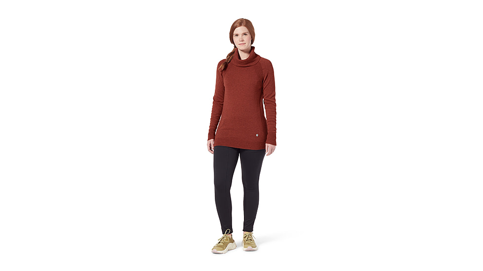 Royal Robbins Westlands Funnel Neck - Womens, Rustic Htr, Large, Y617018226L