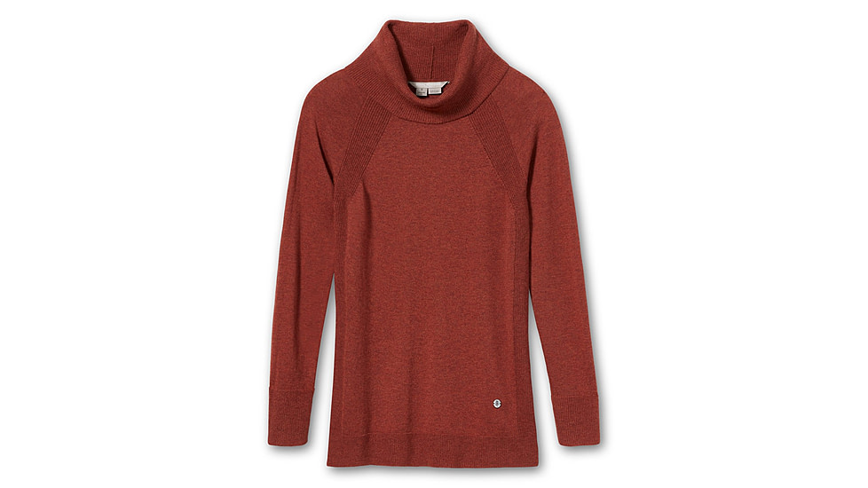 Royal Robbins Westlands Funnel Neck - Womens, Rustic Htr, Large, Y617018226L