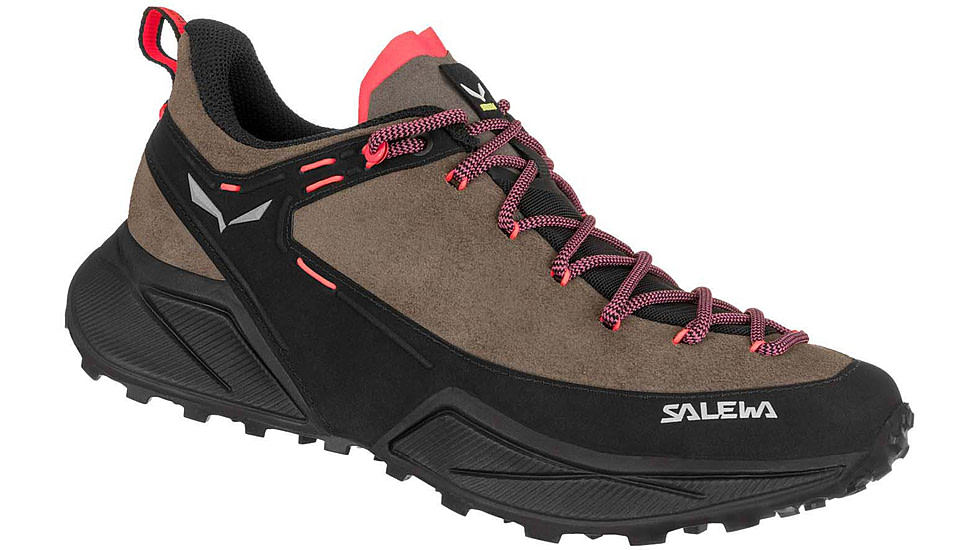 Salewa Dropline Leather Hiking Boots - Womens, Bungee Cord/Black, 7.5, 00-0000061394-7953-7.5