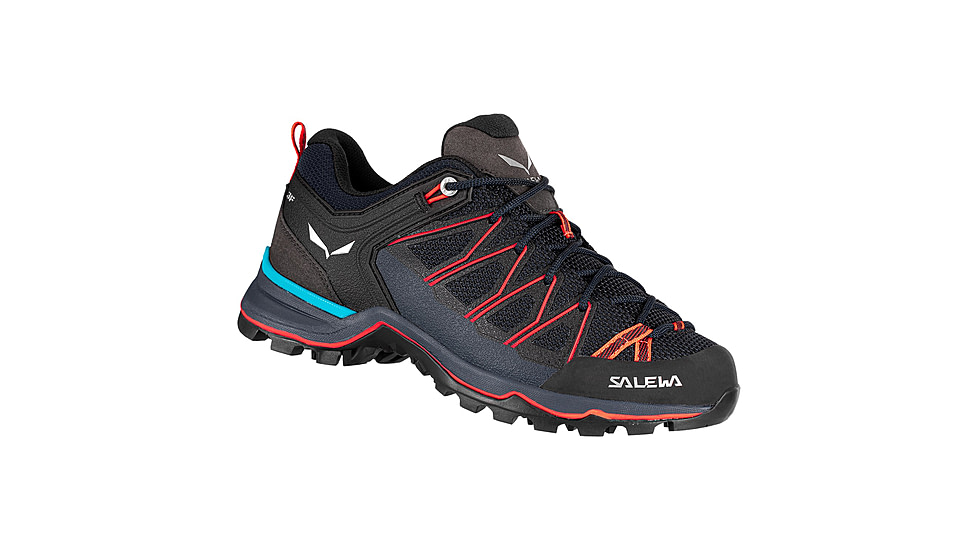 Salewa MTN Trainer Lite Hiking Shoes - Womens, Premium Navy/Fluo Coral, 9.5, 00-0000061364-3993-9.5