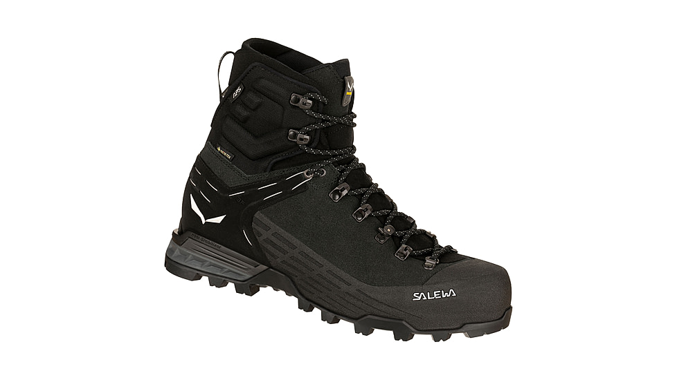 Salewa Ortles Ascent Mid GTX Shoes - Mens, Black/Black, 8.5, 00-0000061408-971-8.5