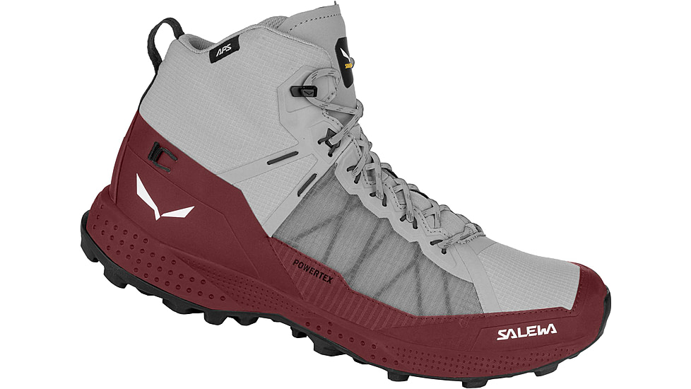 Salewa Pedroc Pro Mid PTX Hiking Boots - Womens, Alloy/Syrah, 7 US, 00-0000061419-515-7
