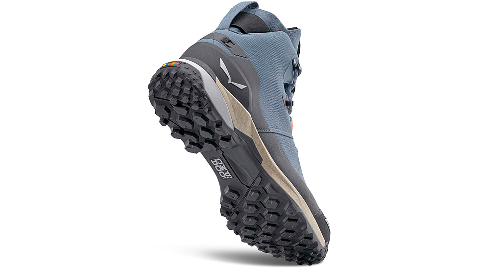 Salewa Puez Knit Mid PTX Hiking Boots - Mens, Java Blue/Black, 9 US, 00-0000061434-8769-9