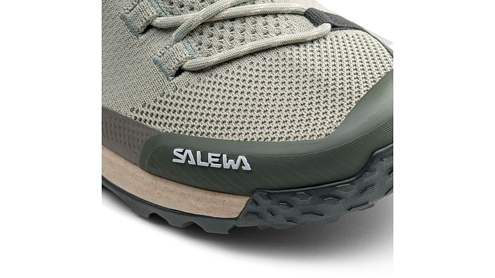 Salewa Puez Knit Mid PTX Hiking Boots - Mens, Shadow/Dark Olive, 11 US, 00-0000061434-5136-11
