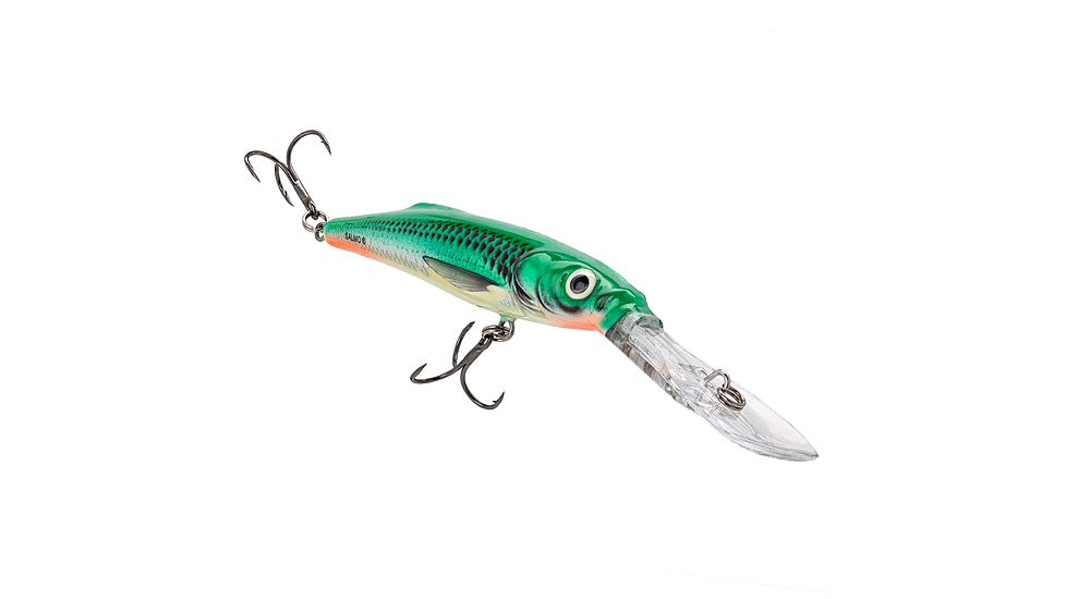 Salmo Freediver 70 Crankbaits, Green Sky, 7.5cm/2.75in, QFD180