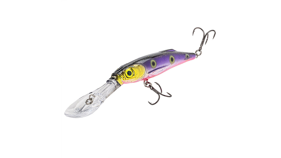 Salmo Freediver 70 Crankbaits, Silver Beast, 7.5cm/2.75in, QFD166
