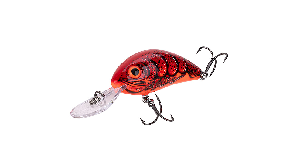 Salmo Rattlin Hornet 35 Crankbaits, Hot Craw, 3.5cm/1.375in, QRH582