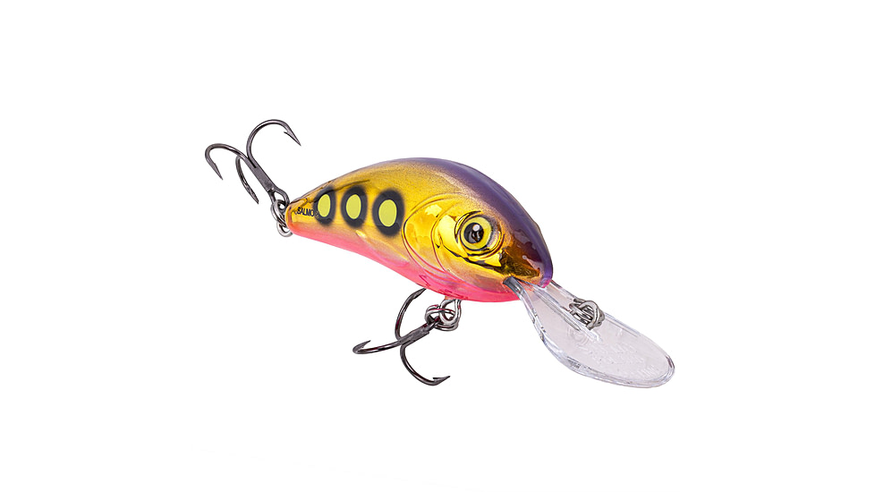 Salmo Rattlin Hornet 55 Crankbaits, Gold Beast, 5.5cm/2.25in, QRH573