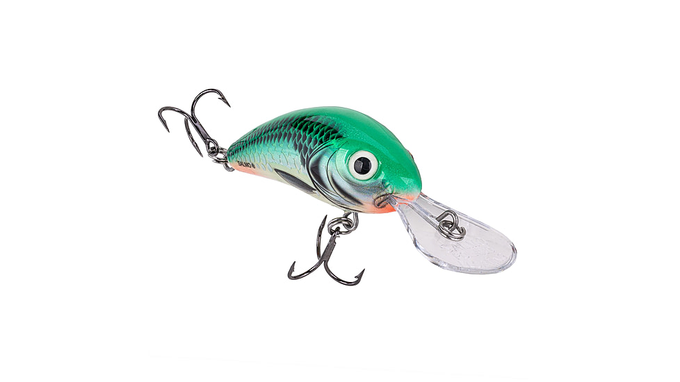 Salmo Rattlin Hornet 55 Crankbaits, Green Sky, 5.5cm/2.25in, QRH620