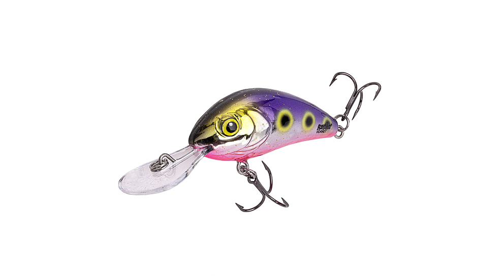 Salmo Rattlin Hornet 55 Crankbaits, Silver Beast, 5.5cm/2.25in, QRH574