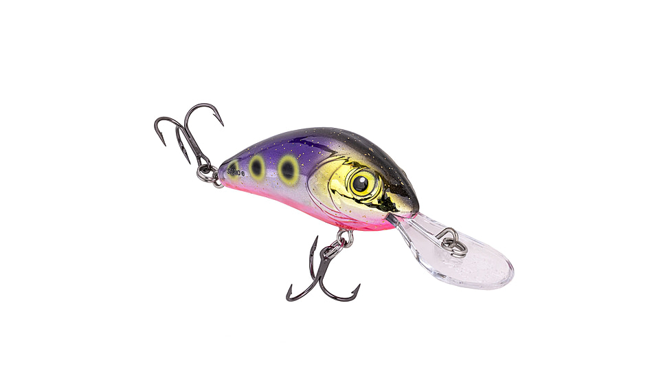 Salmo Rattlin Hornet 55 Crankbaits, Silver Beast, 5.5cm/2.25in, QRH574