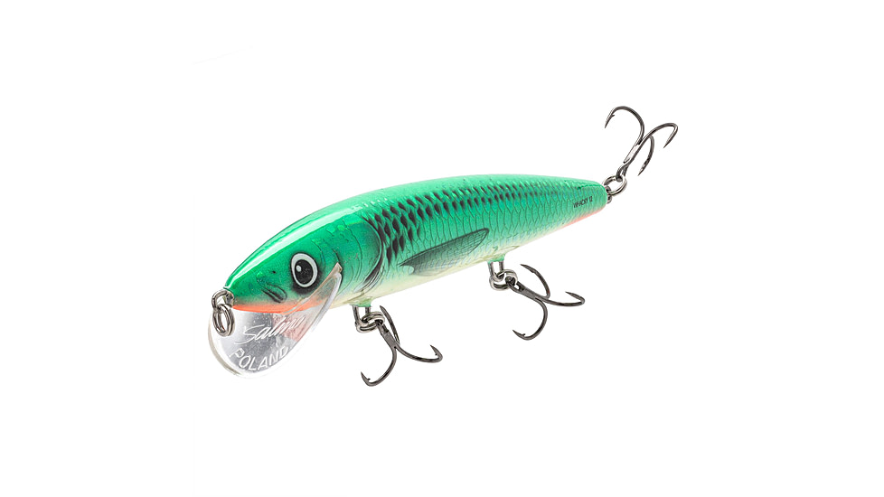 Salmo Whacky 120 Crankbaits, Green Sky, 12cm/4.75in, QWY085