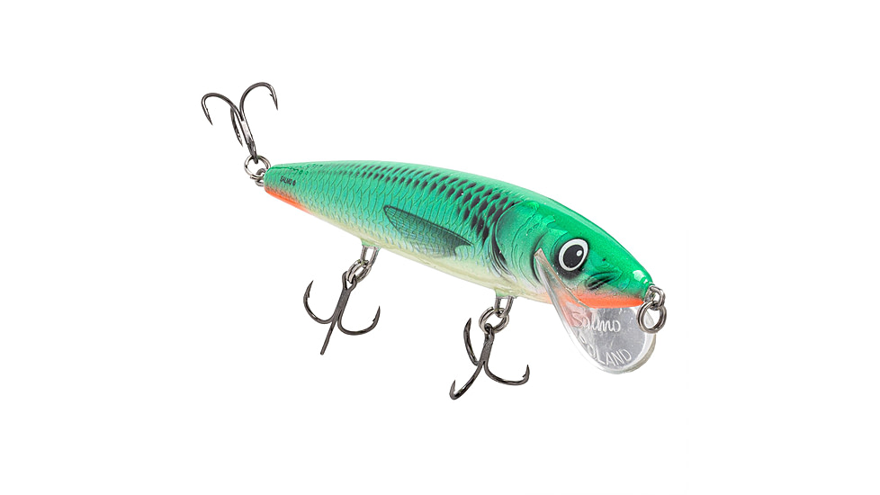 Salmo Whacky 120 Crankbaits, Green Sky, 12cm/4.75in, QWY085