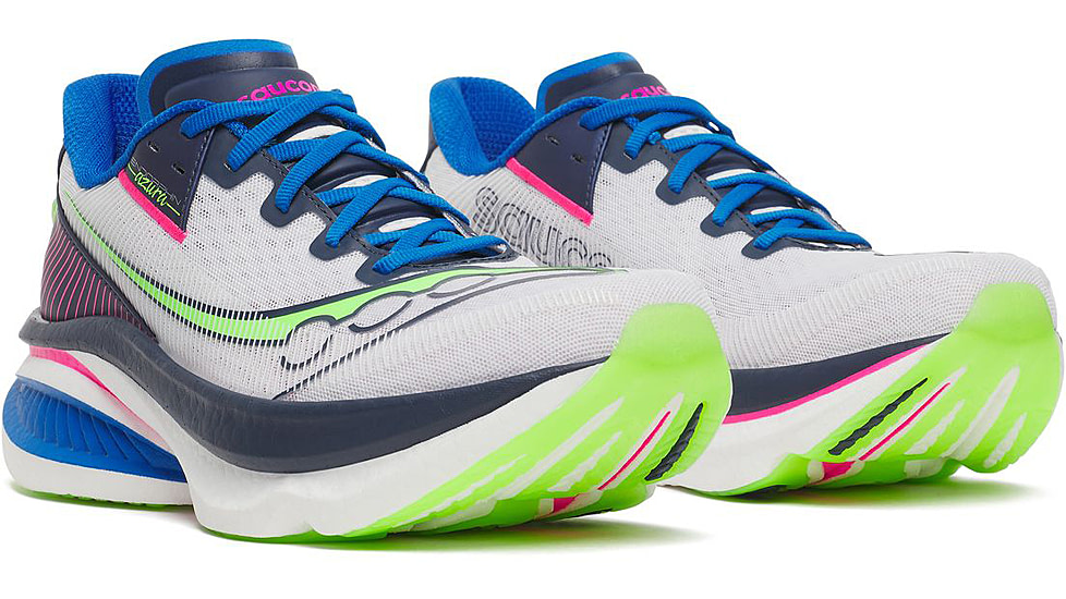 Saucony Endorphin Azura, White/Navy, 9.5, S21070-124-9.5