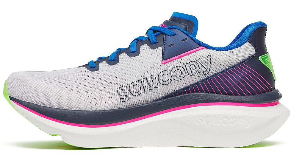 Saucony Endorphin Azura, White/Navy, 9.5, S21070-124-9.5