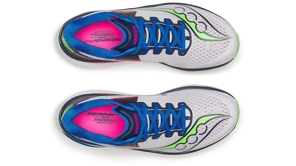 Saucony Endorphin Azura, White/Navy, 9.5, S21070-124-9.5