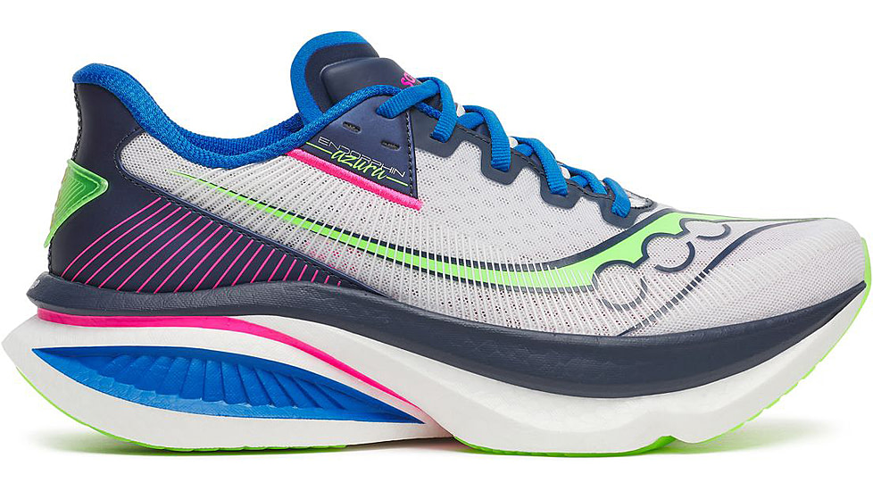 Saucony Endorphin Azura, White/Navy, 9.5, S21070-124-9.5