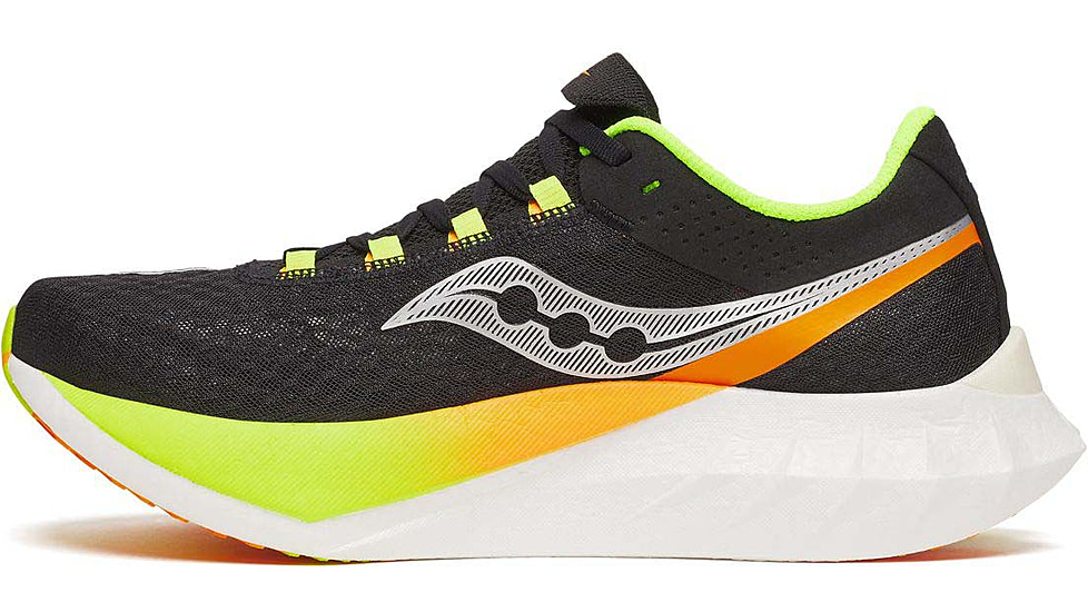 Saucony Endorphin Pro 4 - Mens, Black/VO2, 12.5, S20939-343-M-12.5