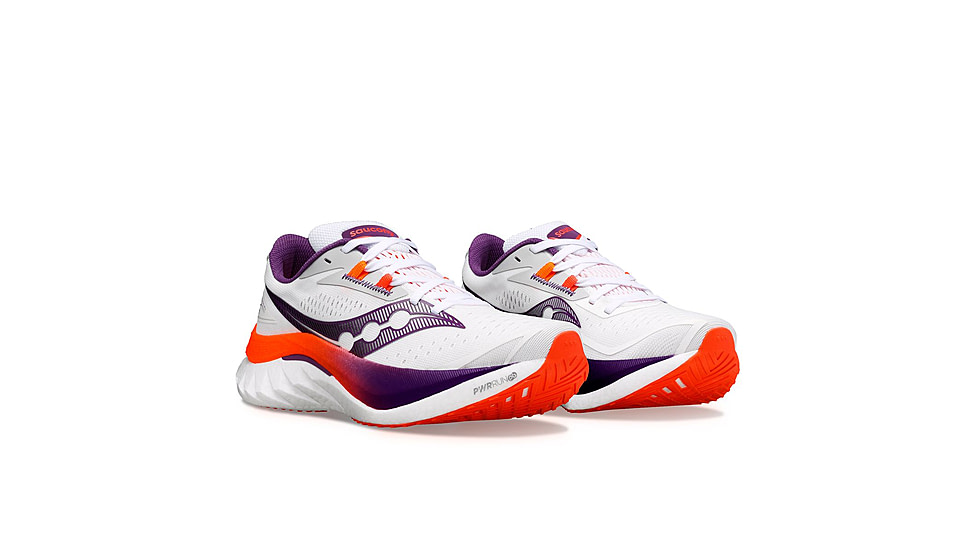 Saucony Endorphin Speed 4 Shoes - Womens, White/Violet, 8.5, Medium, S10940-129-100-M-8.5