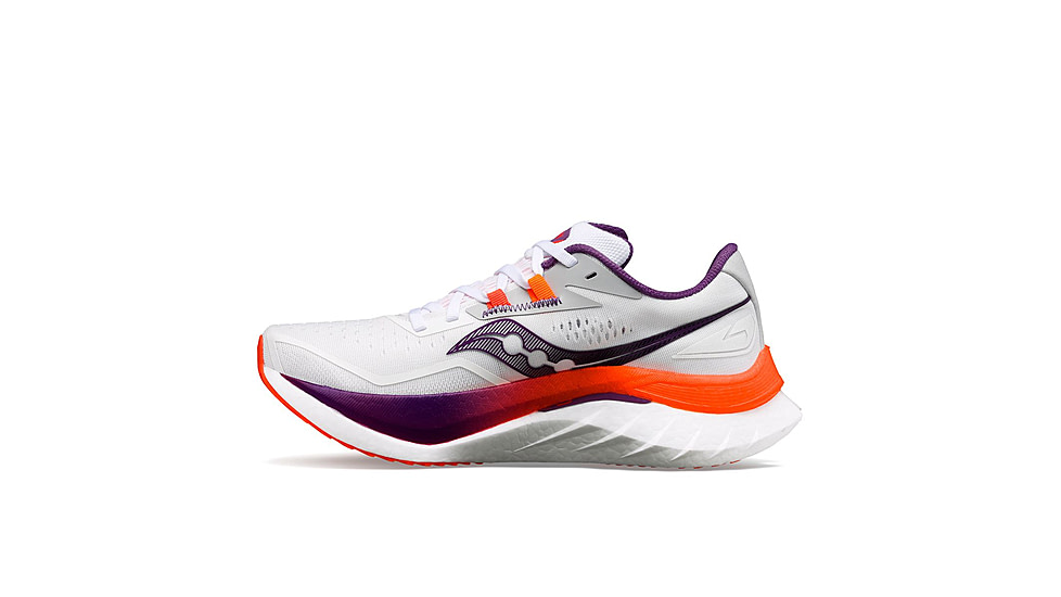 Saucony Endorphin Speed 4 Shoes - Womens, White/Violet, 8.5, Medium, S10940-129-100-M-8.5