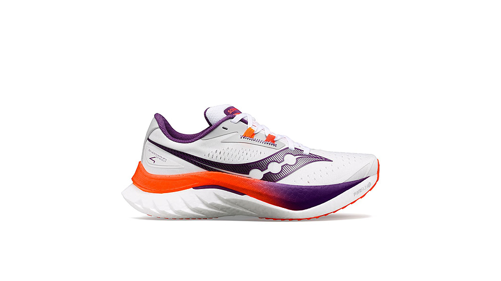 Saucony Endorphin Speed 4 Shoes - Womens, White/Violet, 8.5, Medium, S10940-129-100-M-8.5