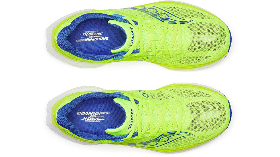 Saucony Endorphin Speed 5 - Mens, Citron/Lapis, 14, S21007-285-M-14
