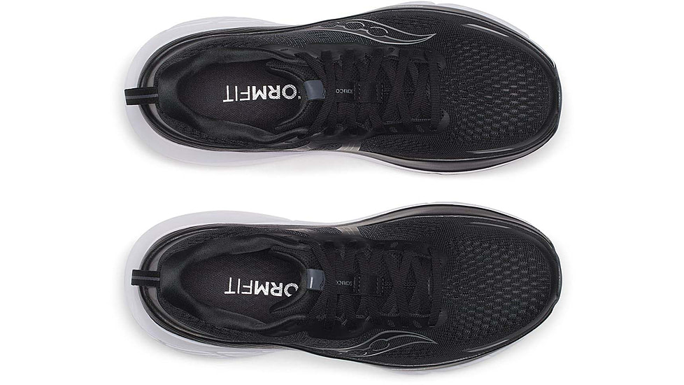 Saucony Guide 18 - Mens, Black/White, 9, S20998-100-M-9