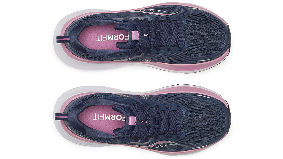 Saucony Guide 18 - Womens, Navy/Orchid, 8.5, S10998-205-M-8.5