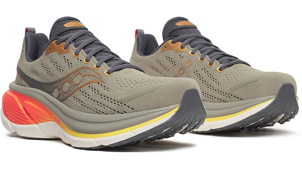 Saucony Hurricane 25, Laurel/Fire, 14, S21026-142-14