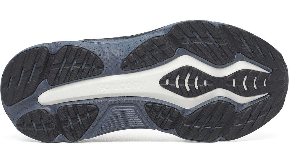 Saucony Hurricane 25 - Mens, Black/Shadow, 10.5, S21026-206-M-10.5