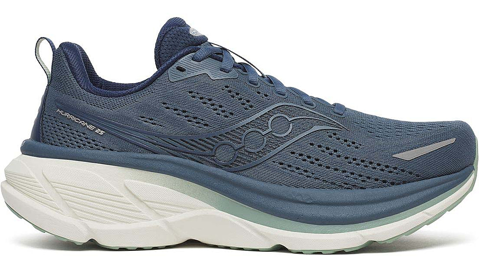 Saucony Hurricane 25 - Mens, Dusk/Iceberg, 9, S21026-220-M-9