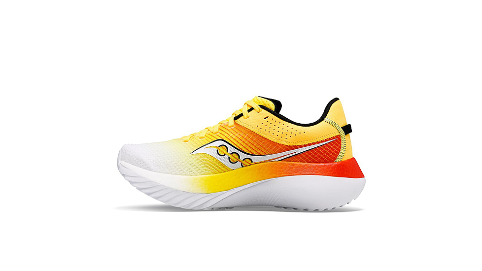 Saucony Kinvara Pro Shoes - Mens, Vizi Gold/Infrared, 12.5, Medium, S20847-138-700-M-12.5