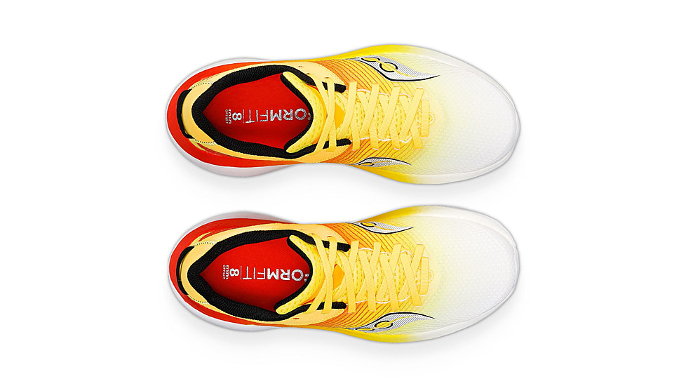 Saucony Kinvara Pro Shoes - Mens, Vizi Gold/Infrared, 12.5, Medium, S20847-138-700-M-12.5