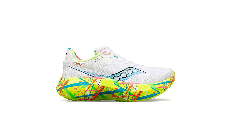 Saucony Kinvara Pro Shoes - Mens, White/Citron, 11.5, Medium, S20847-07-100-M-11.5
