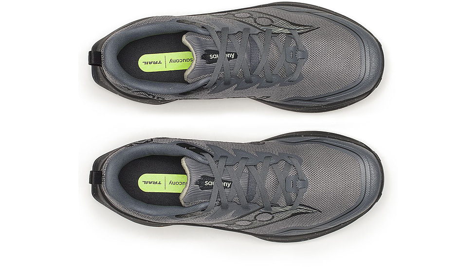 Saucony Peregrine 16, Carbon/Black, 10, S21066-101-10