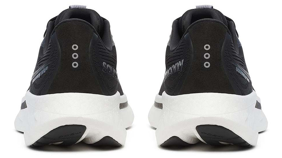 Saucony Ride 18 - Mens, Black/White, 10, S21000-100-M-10