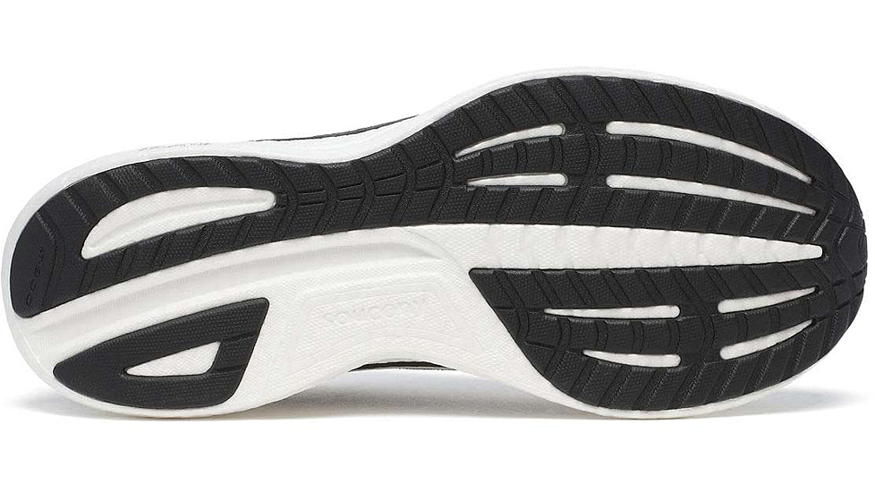 Saucony Ride 18 - Mens, Black/White, 10, S21000-100-M-10