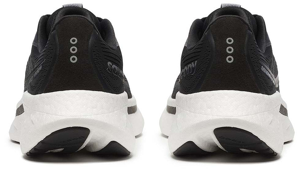 Saucony Ride 18 - Womens, Black/White, 10, S11000-100-M-10