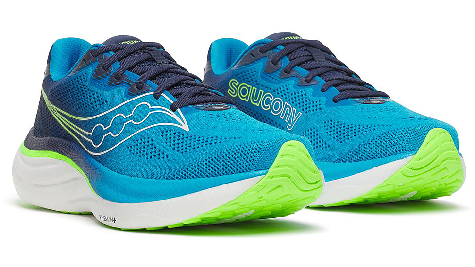 Saucony Ride 19, Cobalt/Slime, 11.5, S21055-150-11.5