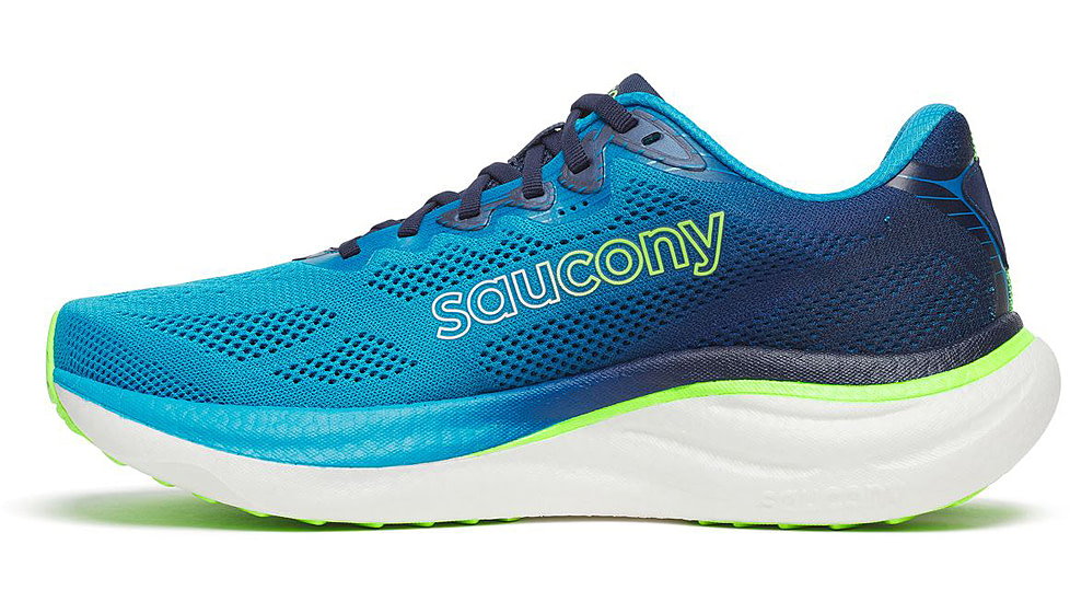 Saucony Ride 19, Cobalt/Slime, 11.5, S21055-150-11.5