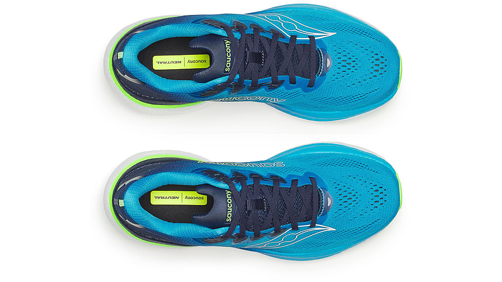 Saucony Ride 19, Cobalt/Slime, 11.5, S21055-150-11.5