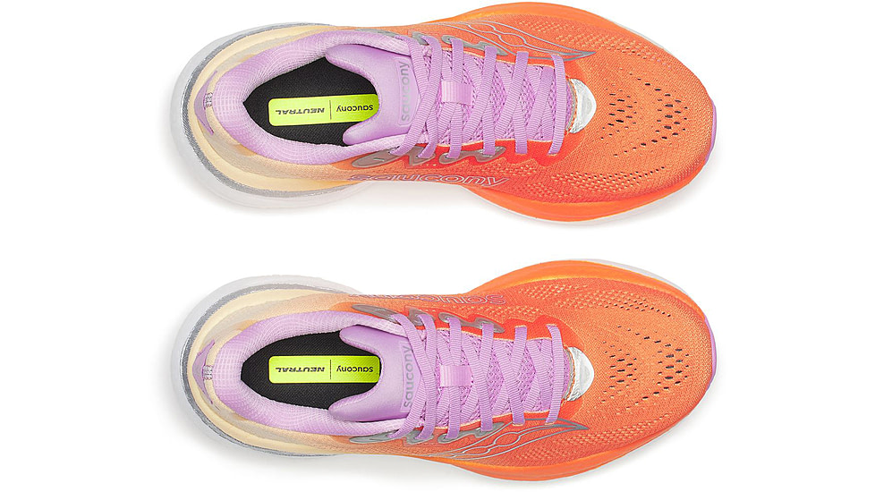 Saucony Ride 19, Fire/Orchid, 9, S11055-126-9