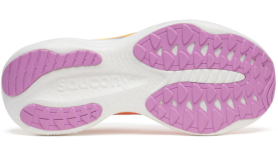 Saucony Ride 19, Fire/Orchid, 9, S11055-126-9