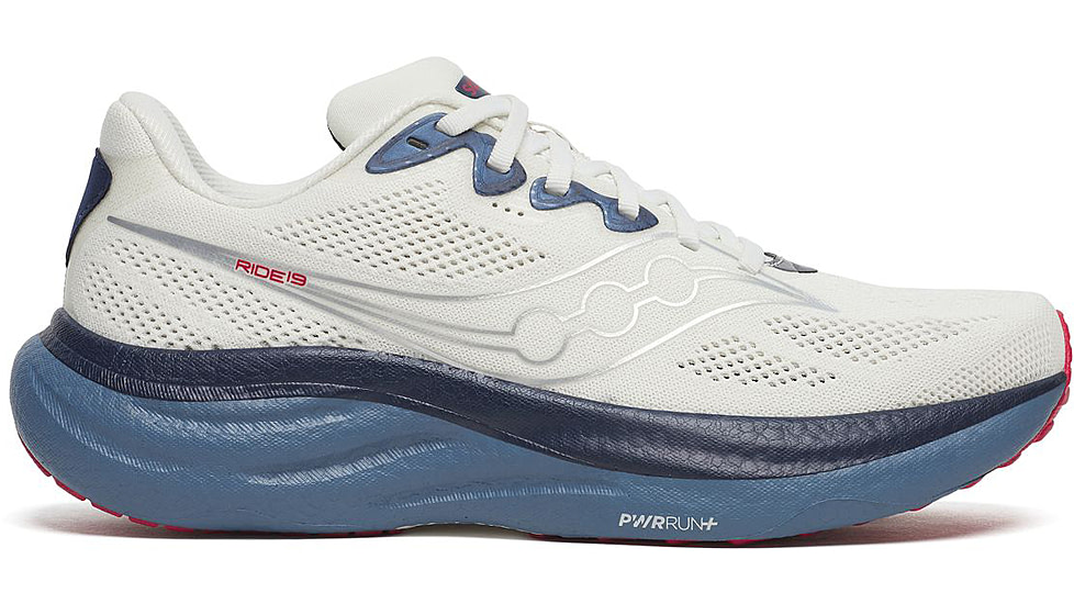 Saucony Ride 19, Ivory/Storm, 14, S21055-146-14